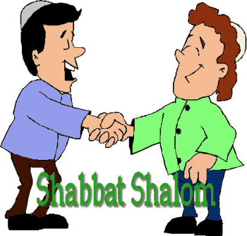 �Good Shabbos� is what they said.